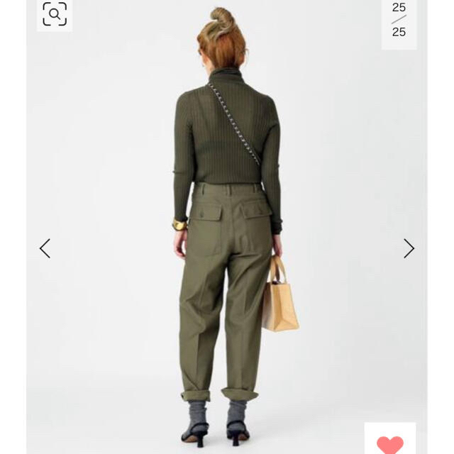 DEUXIEME CLASSE(ドゥーズィエムクラス)のDeuxieme Classe Baker military パンツ レディースのパンツ(カジュアルパンツ)の商品写真