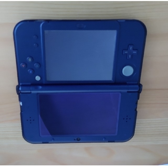 ニンテンドー3DS(ニンテンドー3DS)のNintendo 3DS NEW ニンテンドー 本体 LL メタリックブルー エンタメ/ホビーのゲームソフト/ゲーム機本体(携帯用ゲーム機本体)の商品写真