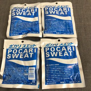 オオツカセイヤク(大塚製薬)のポカリスエット粉末 74g(1L用) 4袋(ソフトドリンク)