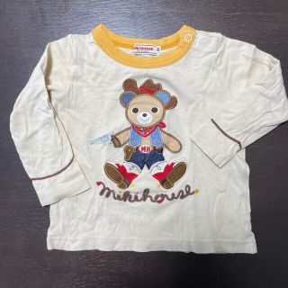 ミキハウス(mikihouse)のMIKIHOUSE original ミキハウス 長袖Tシャツ 80(Ｔシャツ)