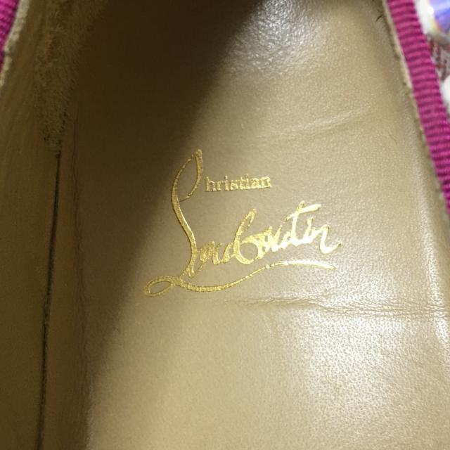 Christian Louboutin(クリスチャンルブタン)のクリスチャンルブタン スリッポン 36 1/2 - レディースの靴/シューズ(その他)の商品写真