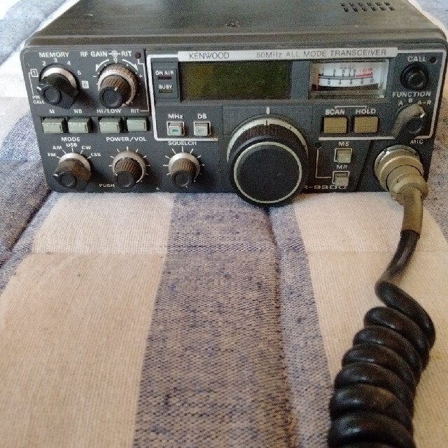 アマチュア無線機　KENWOOD TR-9300 マイク付きアマチュア無線