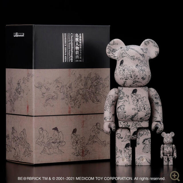 BE@RBRICK 鳥獣人物戯画 第弍集 100% & 400%