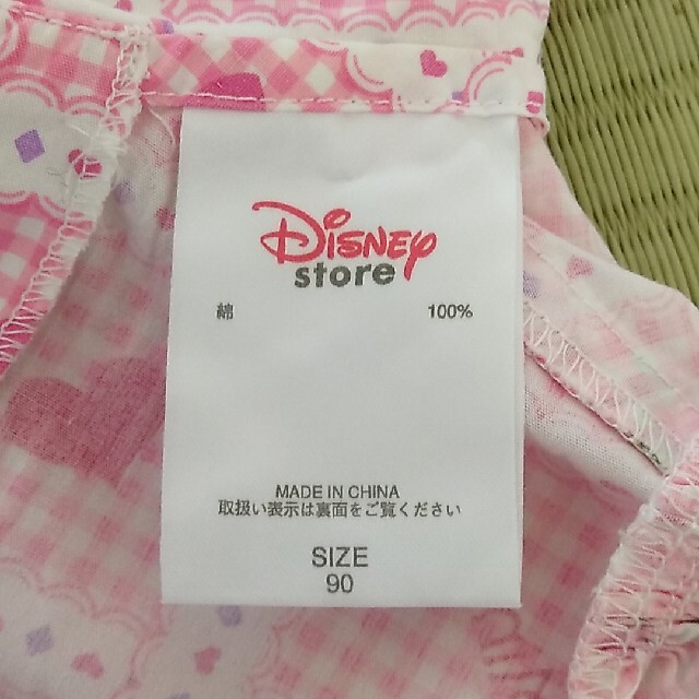 Disney(ディズニー)のMinnie　女の子　ワンピース　エプロン　パンツセット　90 キッズ/ベビー/マタニティのキッズ服女の子用(90cm~)(ワンピース)の商品写真