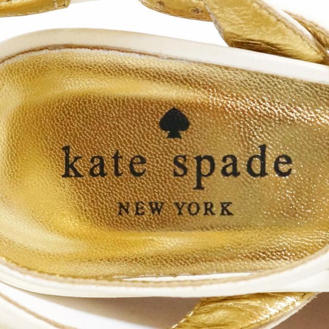 kate spade new york(ケイトスペードニューヨーク)のケイトスペード サンダル US 5 1/2 W美品  レディースの靴/シューズ(サンダル)の商品写真