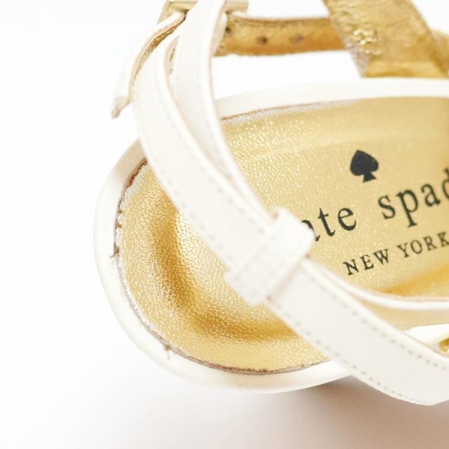 kate spade new york(ケイトスペードニューヨーク)のケイトスペード サンダル US 5 1/2 W美品  レディースの靴/シューズ(サンダル)の商品写真