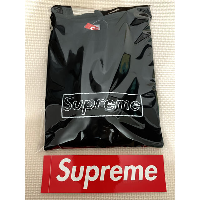 Supreme シュプリーム Kaws Chalk Box Logo Tシャツ