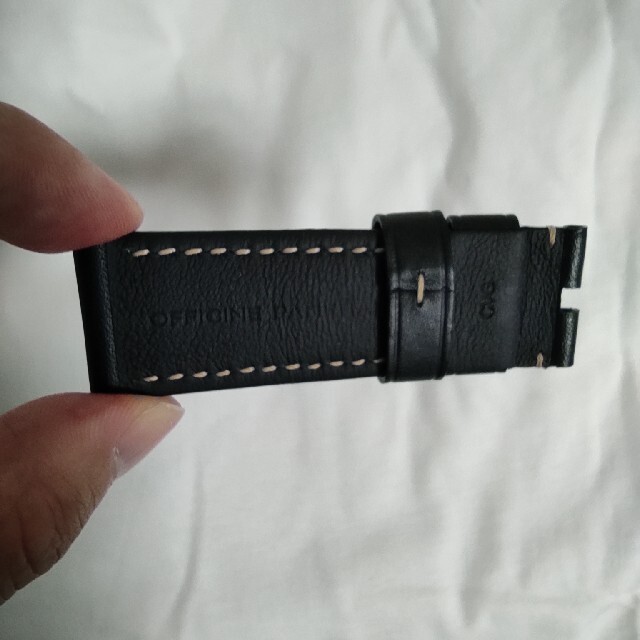 OFFICINE PANERAI(オフィチーネパネライ)のパネライ　純正　カーフベルト　24mm  メンズの時計(腕時計(アナログ))の商品写真