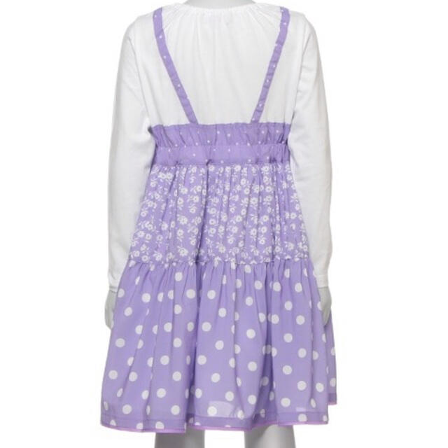 ANNA SUI mini(アナスイミニ)の新品未使用　タグ付き　ANNA SUI MINI ネコ　ワンピース  キッズ/ベビー/マタニティのキッズ服女の子用(90cm~)(ワンピース)の商品写真