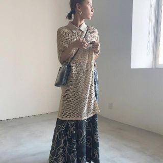 アメリヴィンテージ(Ameri VINTAGE)の AMERI MANYWAY KNIT VEST SET SHIRT 美品(シャツ/ブラウス(長袖/七分))