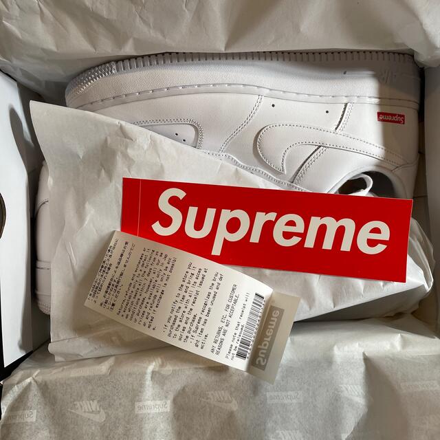 Supreme Air Force 1 AF1 Whiteメンズ