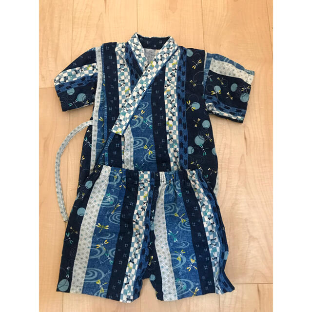 西松屋(ニシマツヤ)の【SALE】浴衣　ジンベイ キッズ/ベビー/マタニティのキッズ服男の子用(90cm~)(甚平/浴衣)の商品写真