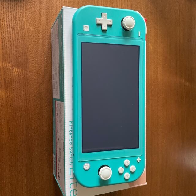 Nintendo Switch(ニンテンドースイッチ)のNintendo Switch  Lite ターコイズ エンタメ/ホビーのゲームソフト/ゲーム機本体(家庭用ゲーム機本体)の商品写真