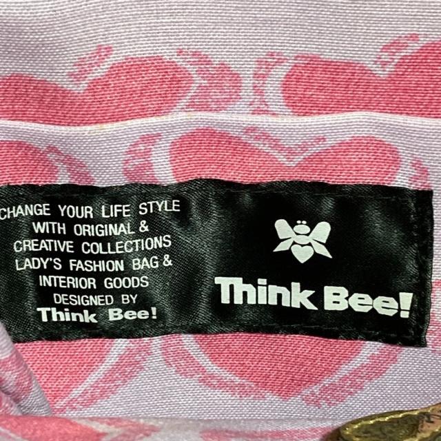 Think Bee!(シンクビー)のシンクビー トートバッグ - デニム×レザー レディースのバッグ(トートバッグ)の商品写真