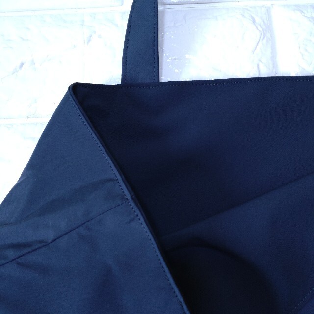 G-1 レッスンバッグセット 濃紺×グリーンチェック ハンドメイドのキッズ/ベビー(バッグ/レッスンバッグ)の商品写真