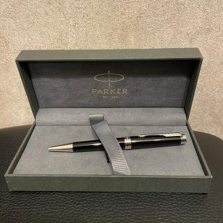 パーカー(Parker)のPARKER パーカー ボールペン　プリミエ　ラックブラックCT シルバー(ペン/マーカー)