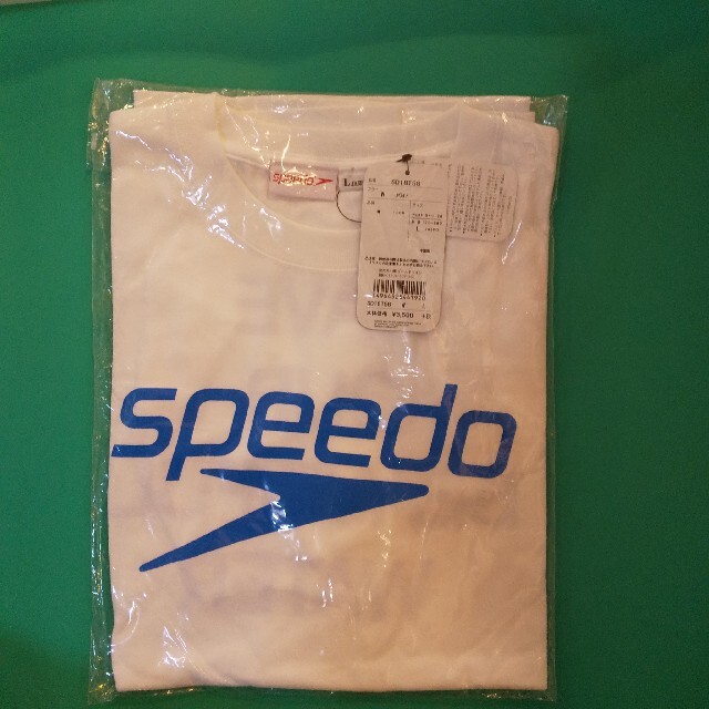 SPEEDO(スピード)の新品未使用  speedo スピード  半袖Tシャツ  綿100％  Lサイズ  メンズのトップス(Tシャツ/カットソー(半袖/袖なし))の商品写真