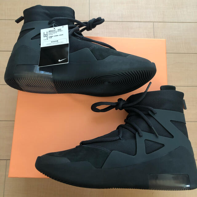 NIKE(ナイキ)のNIKE AIR FEAR OF GOD 1 "TRIPLE BLACK"  メンズの靴/シューズ(スニーカー)の商品写真