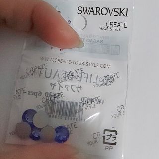 スワロフスキー(SWAROVSKI)のSWAROVSKIサファイアss30(デコパーツ)