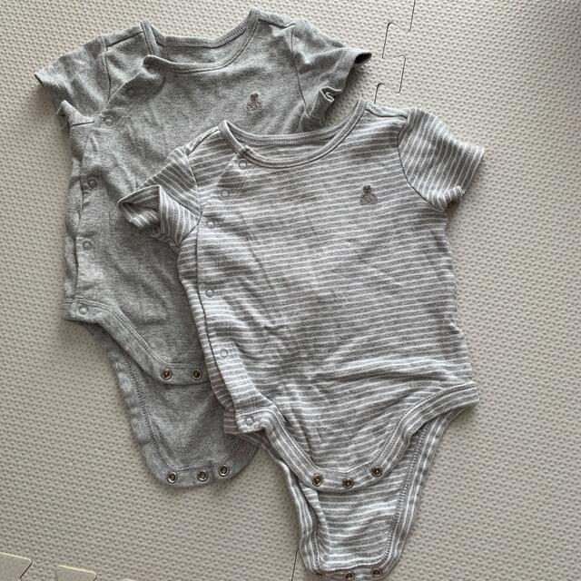 babyGAP(ベビーギャップ)のbabyGAPロンパース２枚セット キッズ/ベビー/マタニティのベビー服(~85cm)(ロンパース)の商品写真