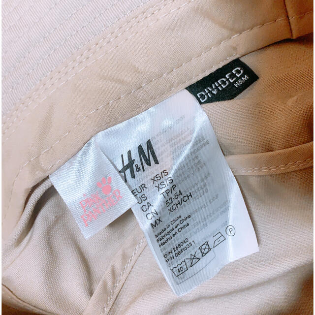 H&M(エイチアンドエム)のバケットハット ピンクパーサー レディースの帽子(ハット)の商品写真