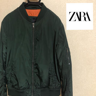 ザラ MA-1（グリーン・カーキ/緑色系）の通販 49点 | ZARAを買うならラクマ