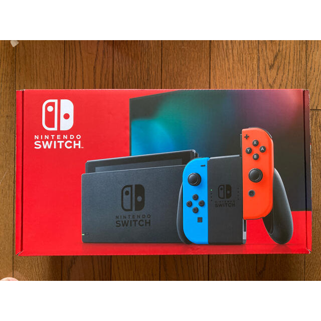 新品未開封 Nintendo Switch スイッチ ネオンブルー、ネオンレッド