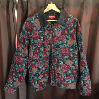 深緑(ふかみどり) 最安 supreme leather collar work jacket L - 通販