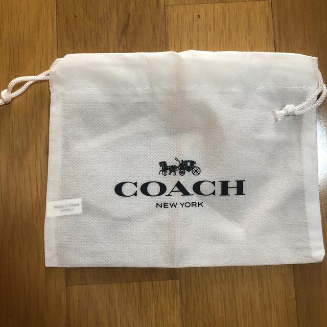 COACH(コーチ)のcoach 巾着袋 ハンドメイドのファッション小物(その他)の商品写真