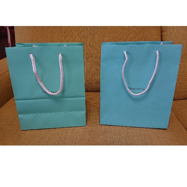 Tiffany & Co.(ティファニー)のティファニー ショッパー 2枚 レディースのバッグ(ショップ袋)の商品写真