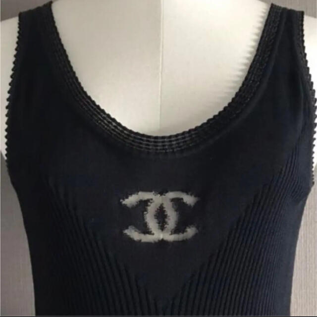 【シャネル CHANEL】 キャミソール　トップス　ココマーク　38