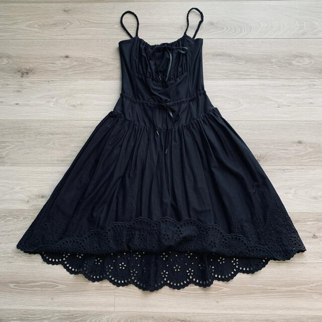 Vivienne Westwood(ヴィヴィアンウエストウッド)のVivienne Westwood Black Dress ワンピース ドレス レディースのワンピース(ひざ丈ワンピース)の商品写真