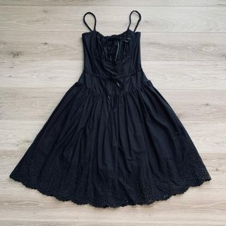 ヴィヴィアンウエストウッド(Vivienne Westwood)のVivienne Westwood Black Dress ワンピース ドレス(ひざ丈ワンピース)