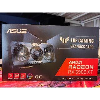 エイスース(ASUS)の【未開封AMD Radeon RX 6900XT ASUS TUF GAMING(PCパーツ)