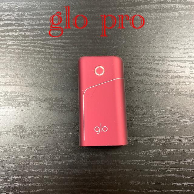 glo(グロー)のG2723番glo pro 純正 本体 限定カラー　バーガンディ　赤 メンズのファッション小物(タバコグッズ)の商品写真