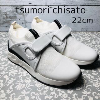 ツモリチサト(TSUMORI CHISATO)の新品難あり　ツモリチサト ウォーク  スニーカー  ホワイト(スニーカー)