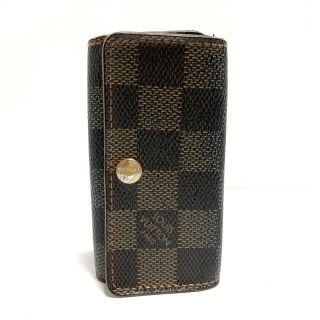 ルイヴィトン(LOUIS VUITTON)のルイヴィトン キーケース ダミエ N62631(キーケース)