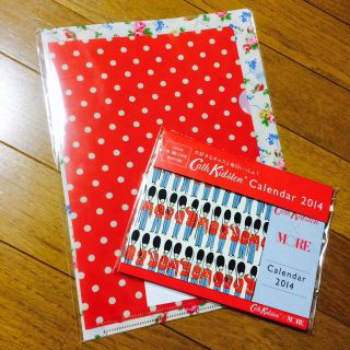 キャスキッドソン(Cath Kidston)の＊MORE12月号ファイル、カレンダー＊(その他)