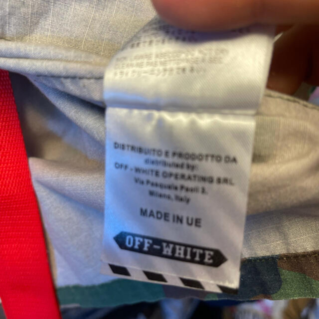 OFF-WHITE(オフホワイト)のOff-White 14fw ミリタリージャケット  本日限り最終値下げ メンズのジャケット/アウター(ミリタリージャケット)の商品写真