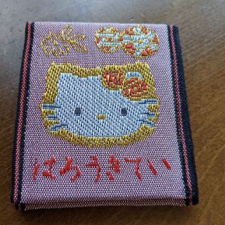 ハローキティ(ハローキティ)のハローキティー　kitty　ハローキティ　 サンリオ 畳縁 畳ヘリ お土産 雑貨(コインケース)