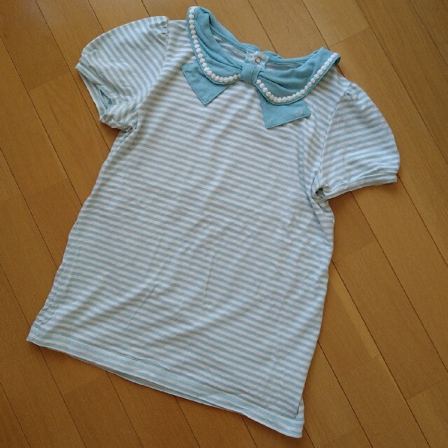 mezzo piano(メゾピアノ)のmezzopiano　カットソー150㎝ キッズ/ベビー/マタニティのキッズ服女の子用(90cm~)(Tシャツ/カットソー)の商品写真