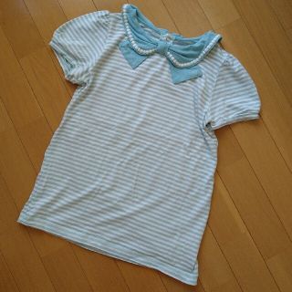 メゾピアノ(mezzo piano)のmezzopiano　カットソー150㎝(Tシャツ/カットソー)