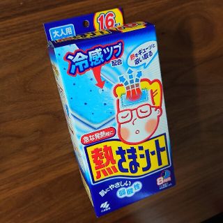 コバヤシセイヤク(小林製薬)の熱さまシート 大人用 16枚入(その他)