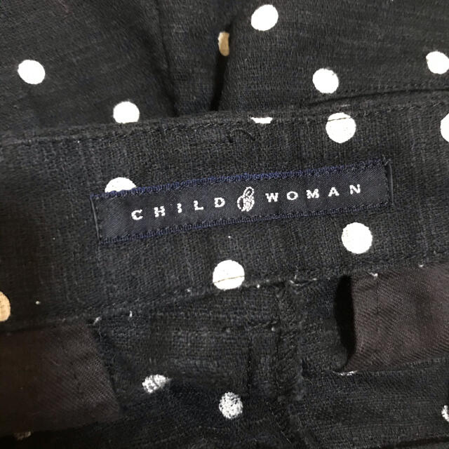 CHILD WOMAN(チャイルドウーマン)のCHILD WOMAN ドット柄パンツ レディースのパンツ(カジュアルパンツ)の商品写真