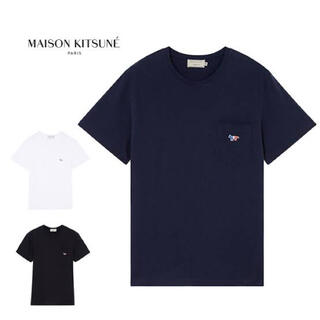 メゾンキツネ(MAISON KITSUNE')のメゾンキツネ　フォックスロゴTシャツ(Tシャツ(半袖/袖なし))