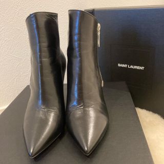 サンローラン(Saint Laurent)の【美品】サンローラン　ショートブーツ　35.5(ブーツ)