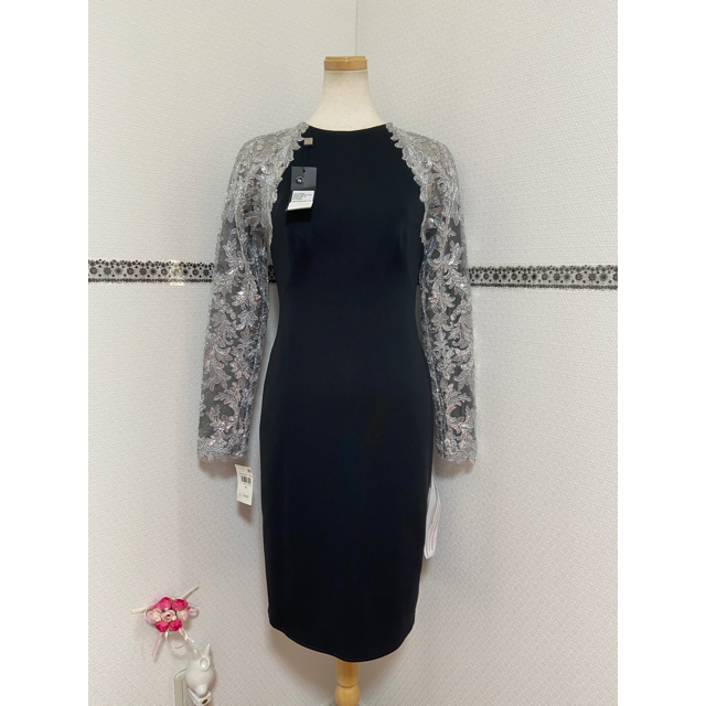 TADASHI SHOJI(タダシショウジ)の19新品 XS タダシショージ Tadashi Shoji BL1880XNT レディースのワンピース(ひざ丈ワンピース)の商品写真