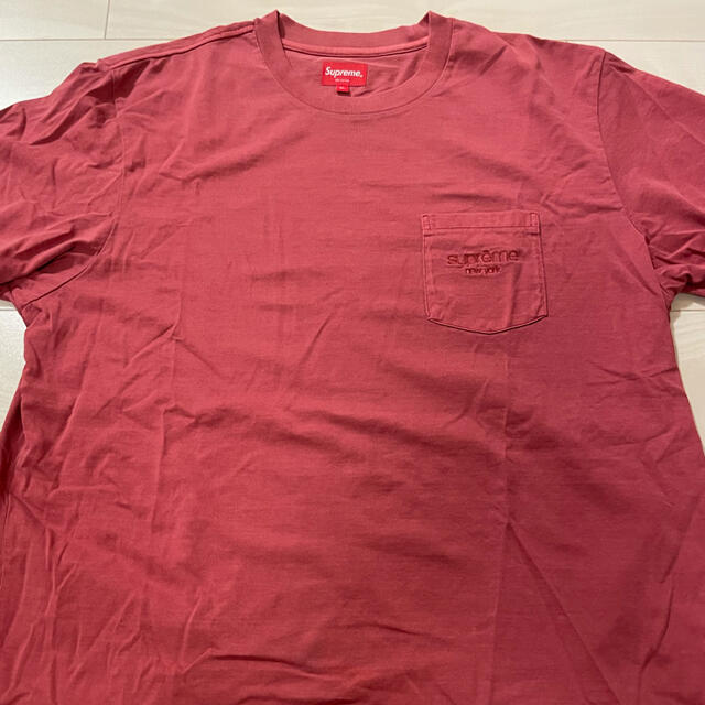 Supreme(シュプリーム)のsupreme overdyed pocket tee 2020ss メンズのトップス(Tシャツ/カットソー(半袖/袖なし))の商品写真