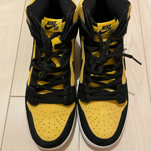 NIKE(ナイキ)の（x様）nike dunk high maize and black メンズの靴/シューズ(スニーカー)の商品写真