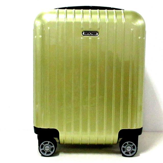 RIMOWA(リモワ)のリモワ キャリーバッグ - イエローグリーン レディースのバッグ(スーツケース/キャリーバッグ)の商品写真